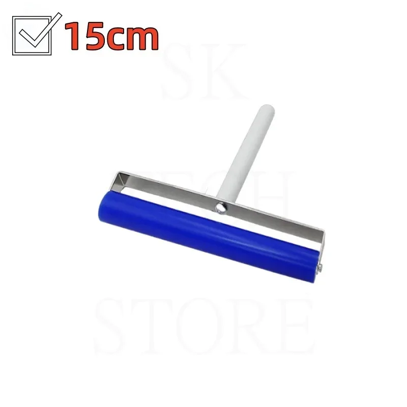 Rodillo de silicona de 15cm para pantalla de teléfono móvil, película protectora para pantalla LCD, OCA, pegado, portátil, herramienta de polarización