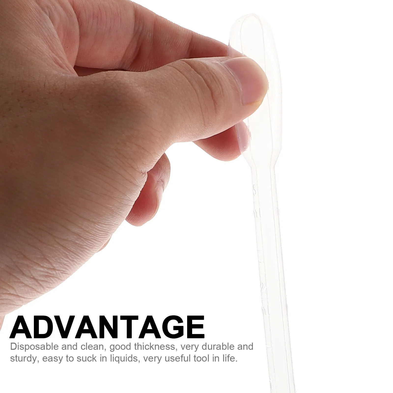 

100Pcs Plastic Dropper Pipettes Clear Disposable Scale Pipette Essential Oils Transfer for Labs DIY Aromatherapy Medical Test