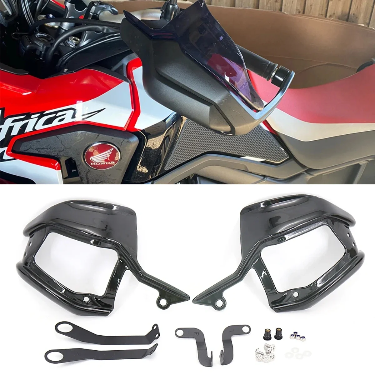 

X-ADV XADV 750 Motorcycle Handguard Extension For Honda CRF 1100 L CRF1100L Africa Twin Hand Shield Guard Extender Windshield