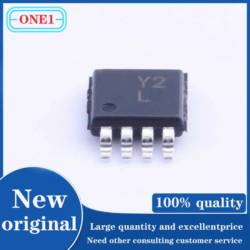 1PCS/lot New original Y2L AD8217BRMZ-R7 AD8217BRMZ MSOP-8 Current-Sensing Amplifiers ROHS