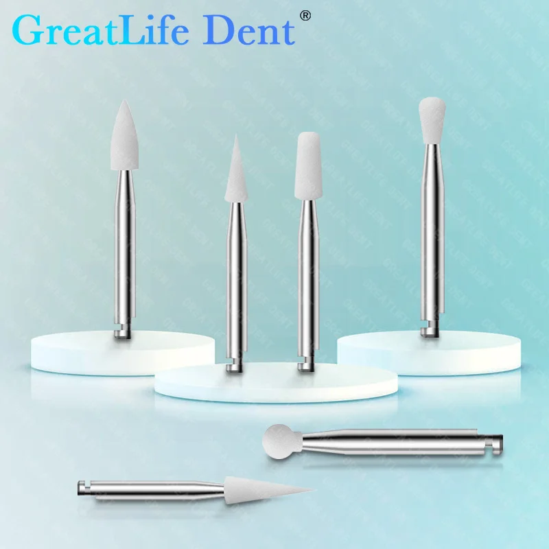 GreatLife Dent CR Dental Polishing Head Light Curing Resin Adjustment Uses Fine Particle Size To Achieve Efficient Polishing