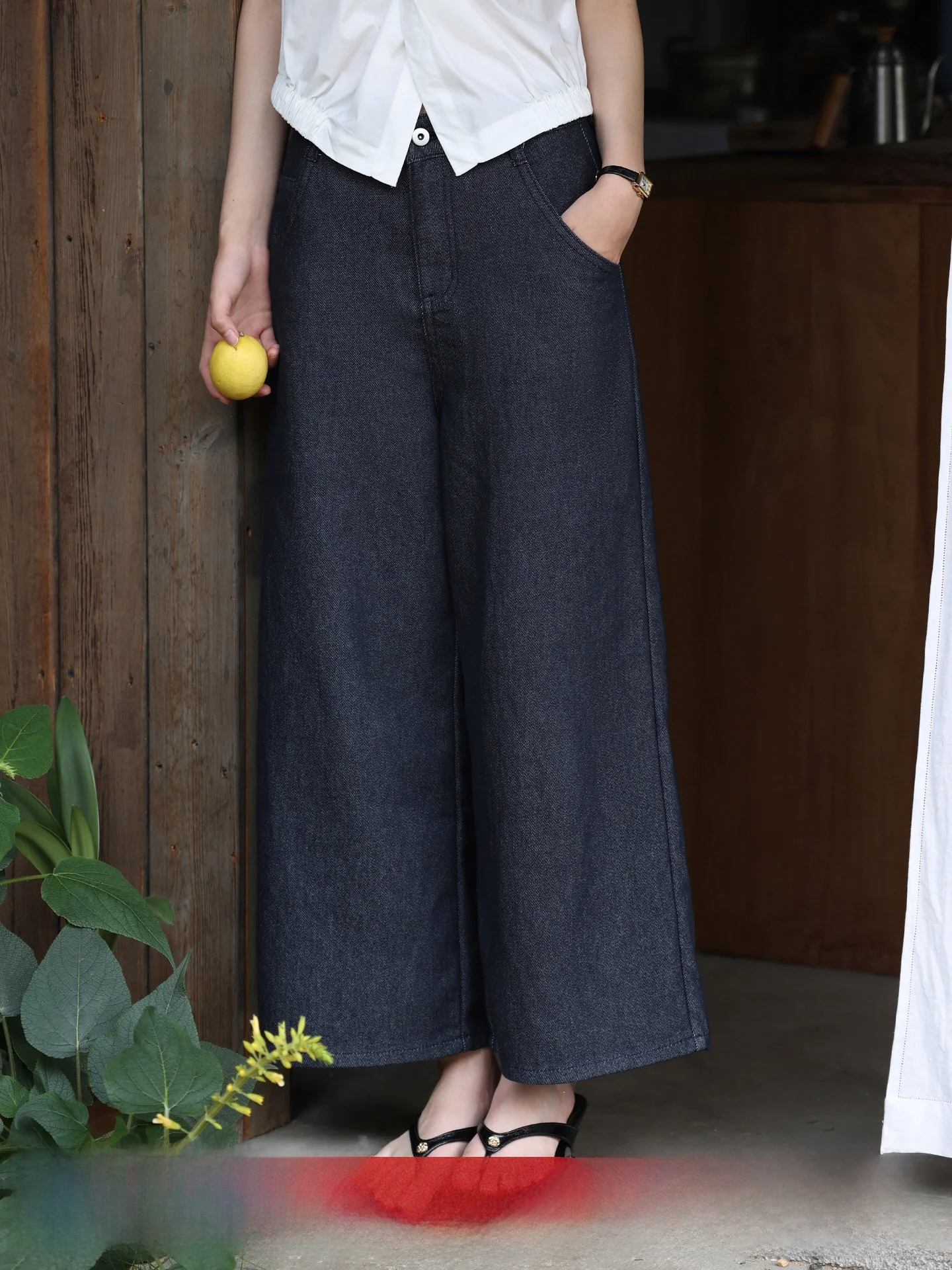 

Джинсы женские летние с высокой талией, прямые, свободные, удлиненные, повседневные, с эффектом стройности, широкие брюки с высокой талией