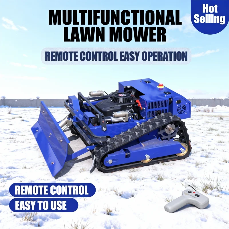 

Газонокосилка с дистанционным управлением и нулевым поворотом — вездеходный самоходный робот со снегоступом и ценой со скидкой