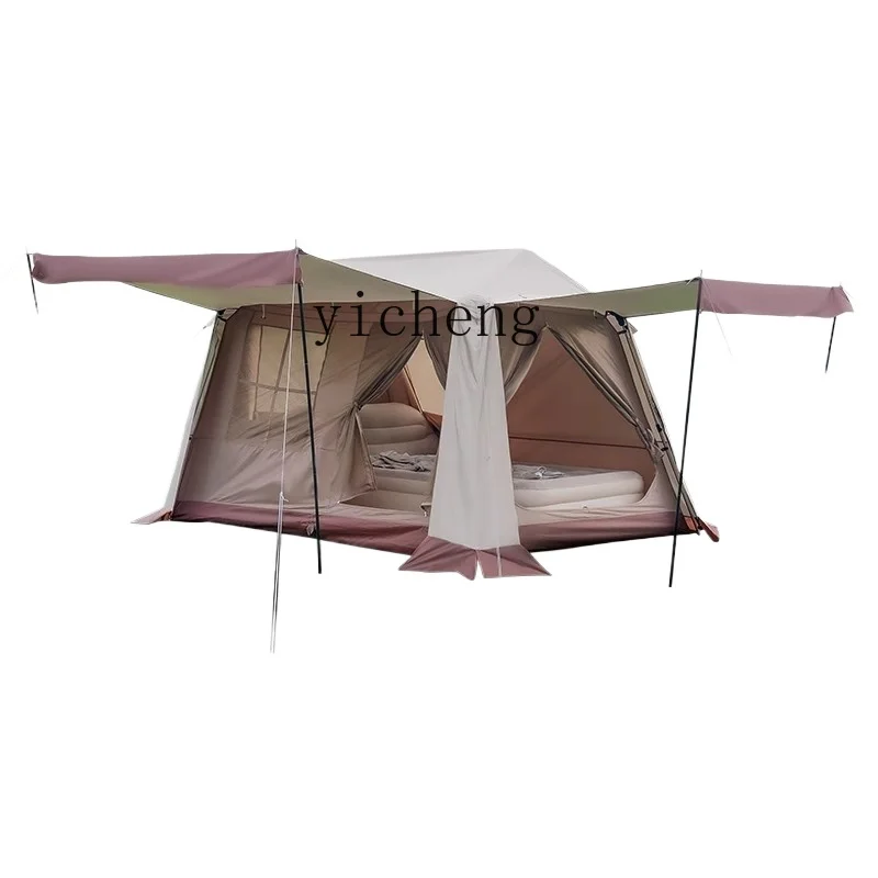 

Tqh Outdoor Roof Tent Camping Equipment Automatic Quickly Open Foldable Sun Protection Camping Canopy