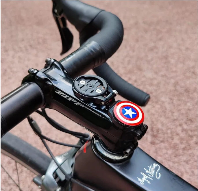 Verstellbarer Fahrrad-Lenkerhalterungsadapter für Smartphones, Aluminiumhalterung kompatibel mit Garmin/Wahoo/BRT, mit selbstklebender Rückseite und Einsätzen – Detail 5