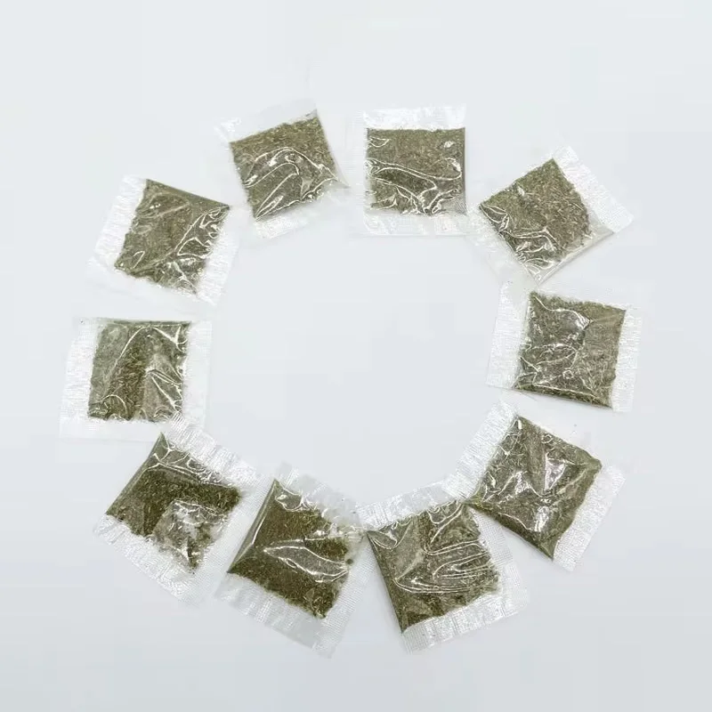 10 Stück Katzenminze-Beutel, Katzenkraut-Pulver für Katzen, Natürliches Nepeta Cataria Spielzeug, Katzenminze-Pulver – Detail 6
