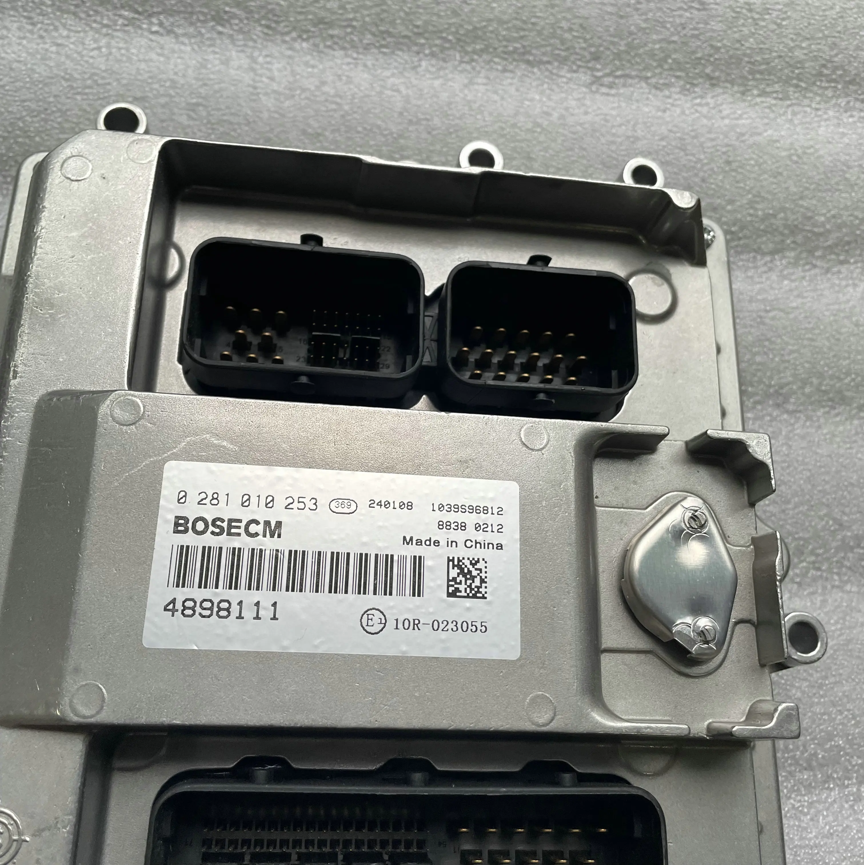 Remanufacturing ECM ECU Unidad de modulo de Control electronico diesel 0281010253 4898111 motor Placa de ordenador