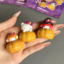 2024 Sanrio Cinnamoroll Kuromi Melody Cogimyun Trick Or Treat Series Blind Box Figure Car Cute Decoration Kids Xmas Gift