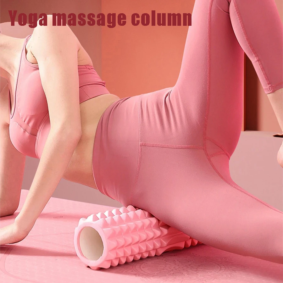 Foam Roller Muscle Massage Gym Yoga Myofascial Release Roll Column For Sports Shaft Fitness Lumbar Fitness Massage Column