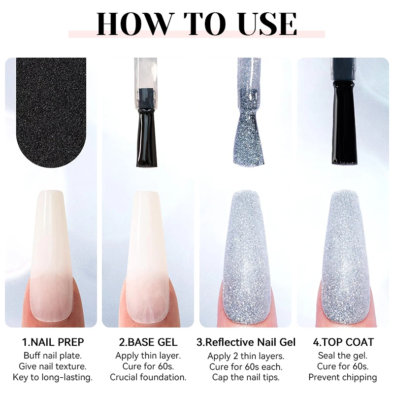 نيكول دياري 15 مللي الوردي عاكس جيل للأظافر البولندية هالوين بريق شبه دائم نقع قبالة الأشعة فوق البنفسجية هلام تأثير مسمار الفن مانيكير #6