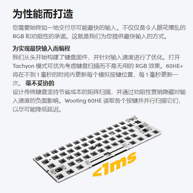 【 PCB Template 】 Wooting60 HE+Official Template Modified Enhanced Version