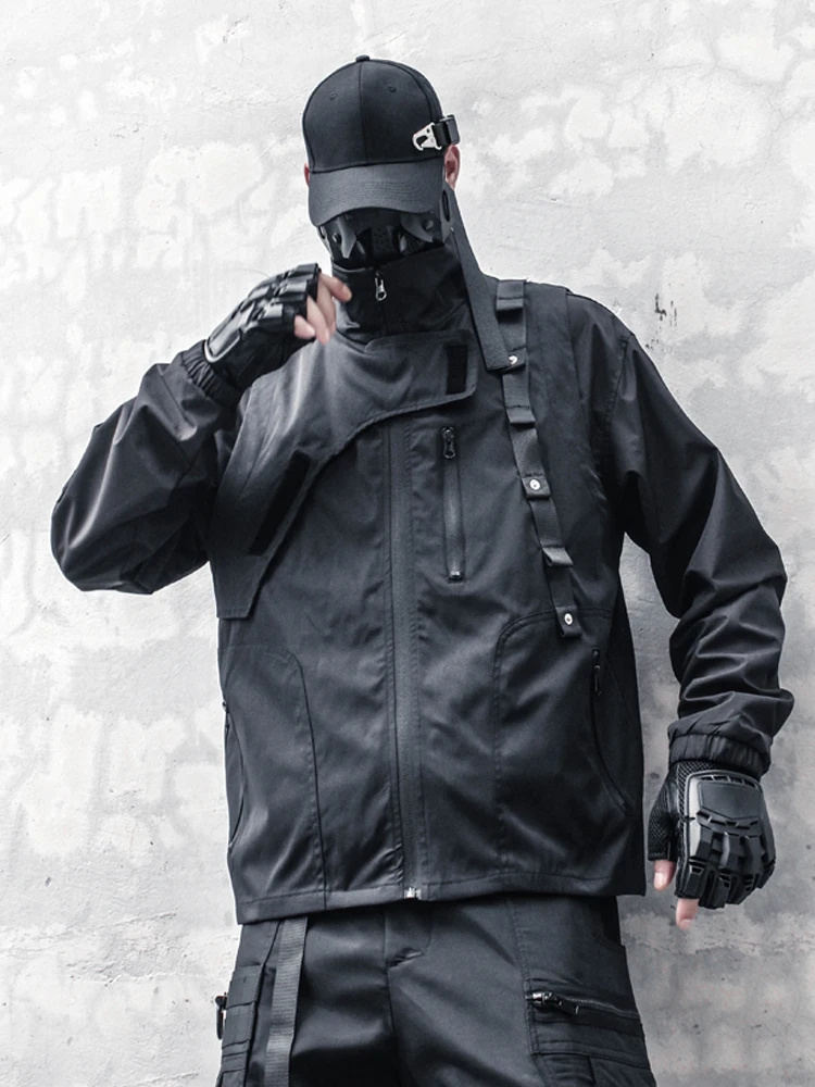 

Avant-Garde Design American Outdoor Waistcoat Men's Spring and Autumn Sports Vest Cardigan Loose Casual