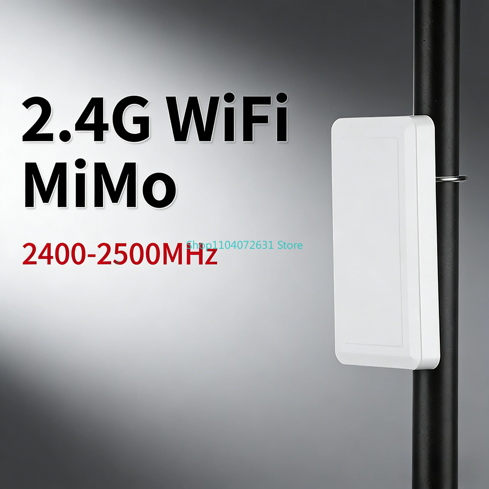 Направленная плоская Wi-Fi антенна 2.4G с двойной внешней поляризацией MIMO, 12 дБ, высокий коэффициент усиления, уличная, водонепроницаемая, усилитель сигнала для роутера Направленная плоская Wi-Fi антенна 2.4G с двойной внешней поляризацией MIMO, 12 дБ, высокий коэффициент усиления, уличная, водонепроницаемая, усилитель сигнала для роутера
