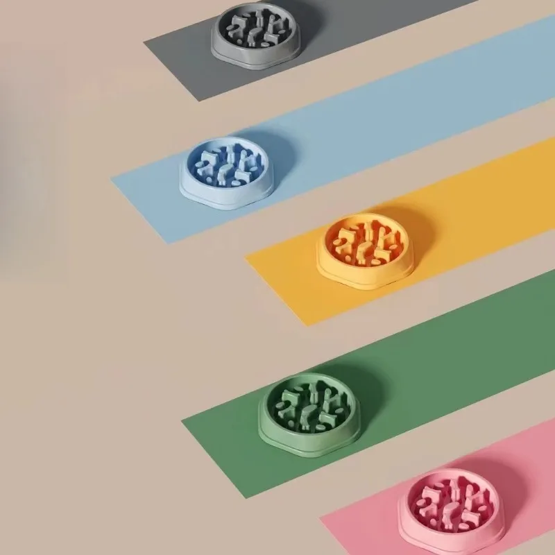 スローフィーダー犬用ボウル、犬用餌入れ、滑り止めペット用餌入れ、小型犬用餌入れ、猫用ボウル、窒息防止