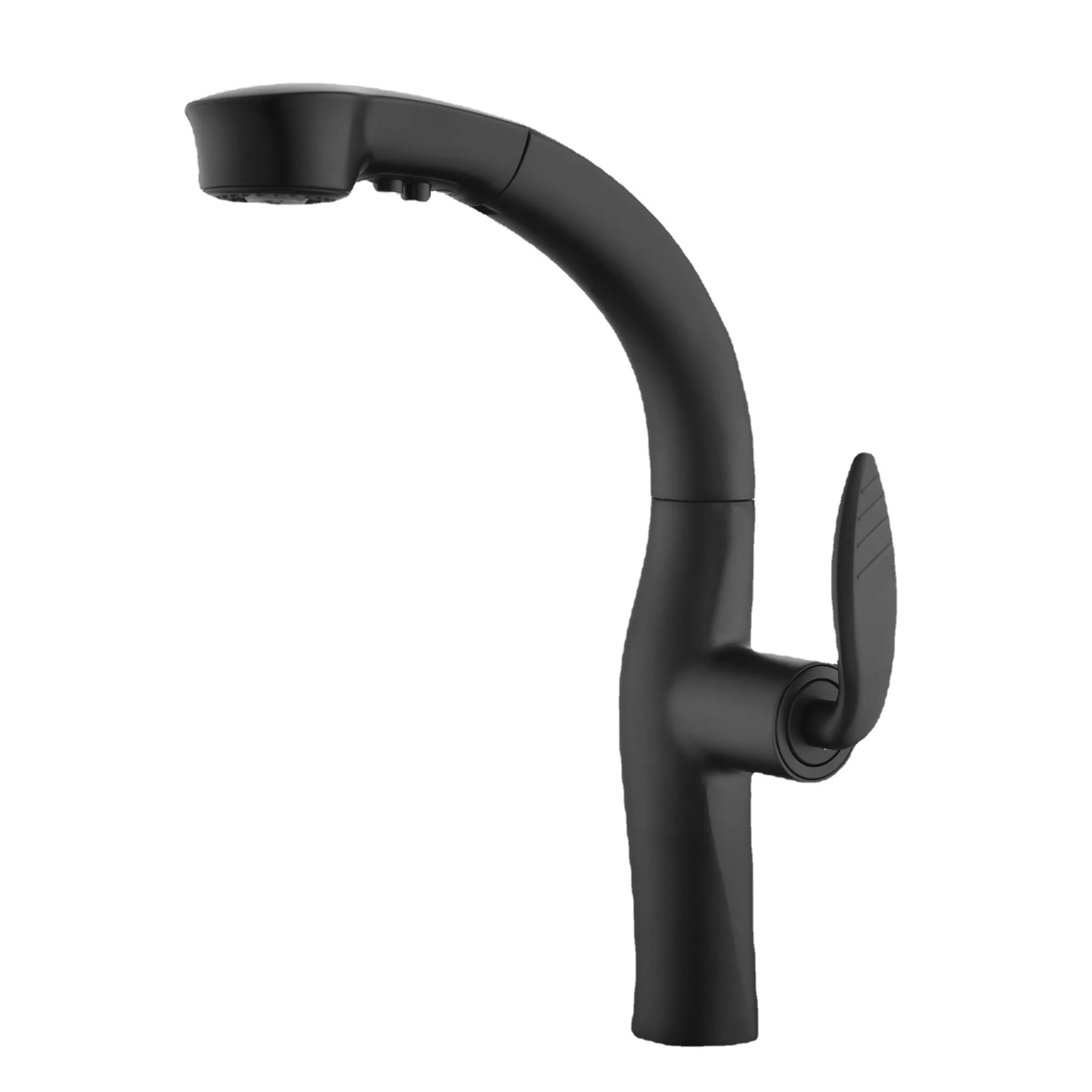 

Gun gray white all-copper hot and cold pumping kitchen faucet basin bathroom rotatable faucet