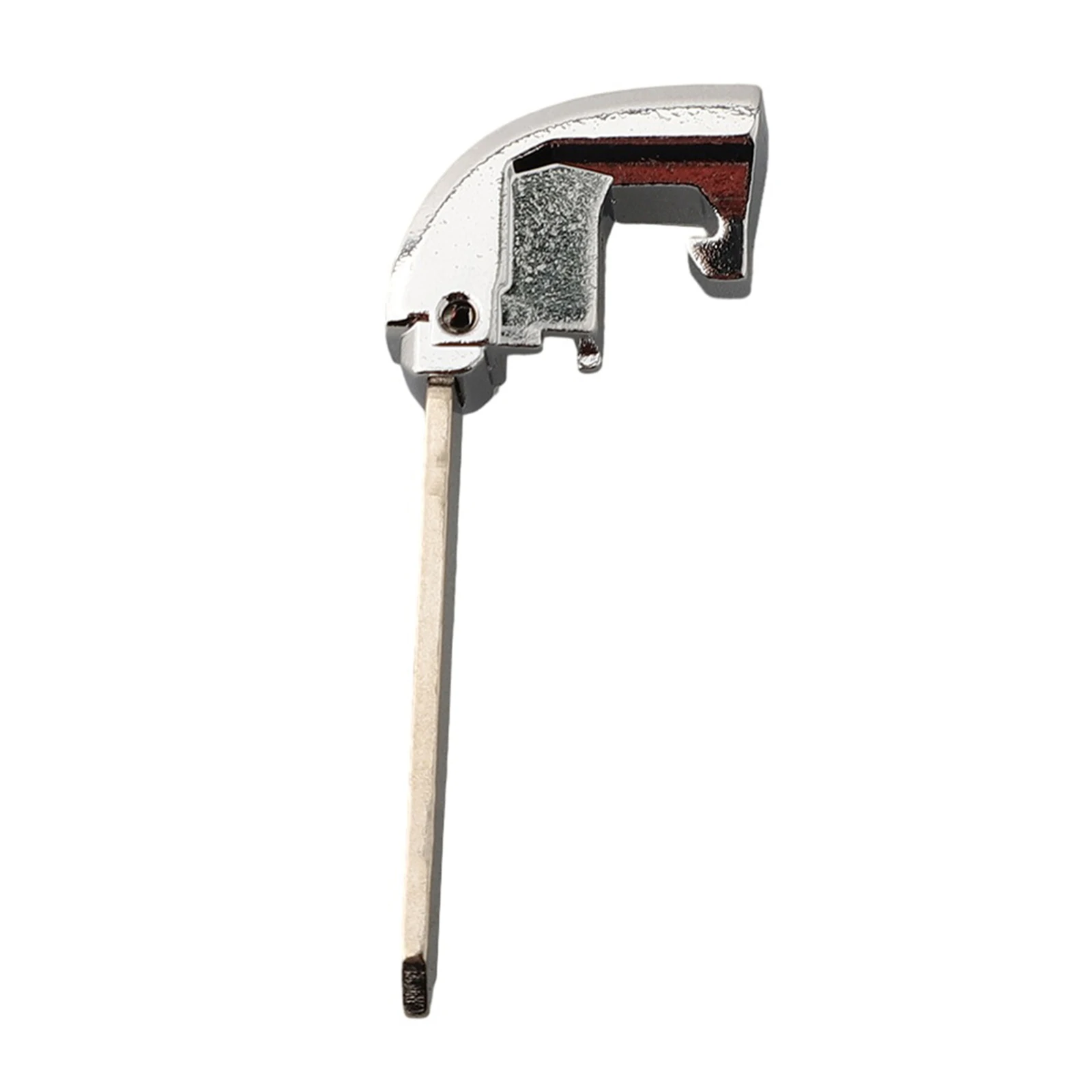 High Quality Practical Useful Brand New Mechanical Key Accessories Insert Parts Plastic + Metal Silver Vehicle