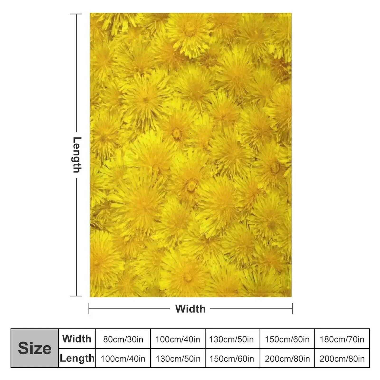 Bouquet of dandelions2 Throw Blanket Loose cosplay anime Sofa Quilt Blankets