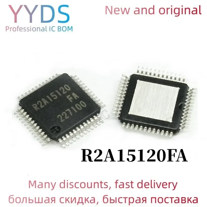 R2A15120FA R2A15120 2A15120 QFP48 LCD audio amplifier chip   1pcs