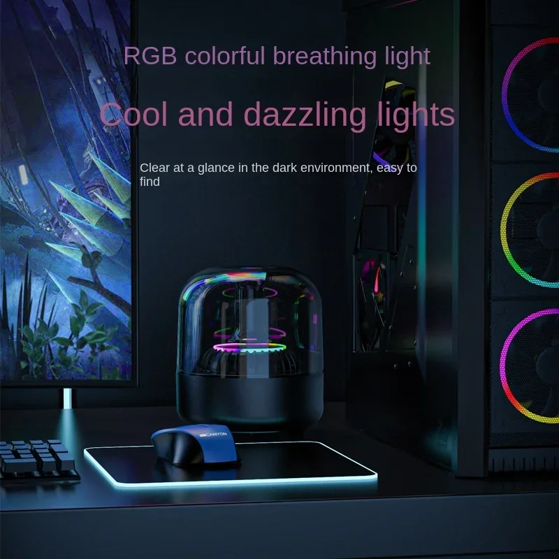 Беспроводное стекло Bluetooth стерео красочная подсветка хорошее качество звука портативная поддержка U диск TF карта