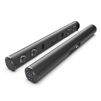 BS-10 20W Computer bluetooth Soundbar Wireless Speakers 4 Drivers Stereo Surround Channel 2000mAh Battery TWS Support USB/RCA