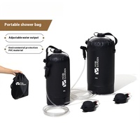 Mufeng Portable Shower Bag 10L/20L Large Capacity Outdoor Bathing Solar Heating Water Bag