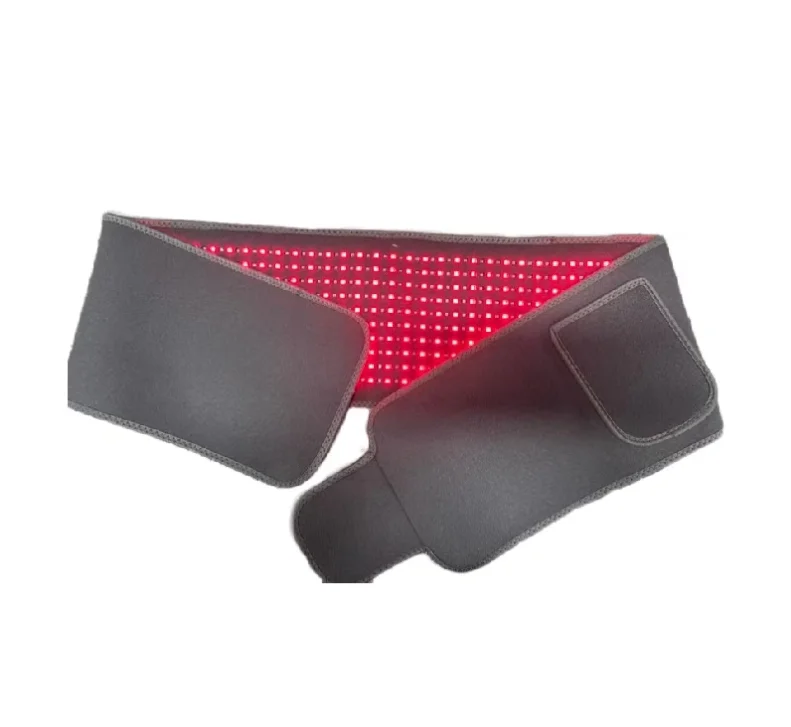 600LEDs Red Light Therapy Wrap Pain Relief Infrared Light Therapy Belt Suitable for Knee Waist Decollete Back