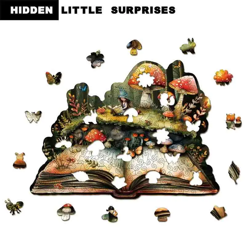 

Грибная игрушка-головоломка Необычная головоломка Праздничный подарок Головоломка Декомпрессионная игра Сборка