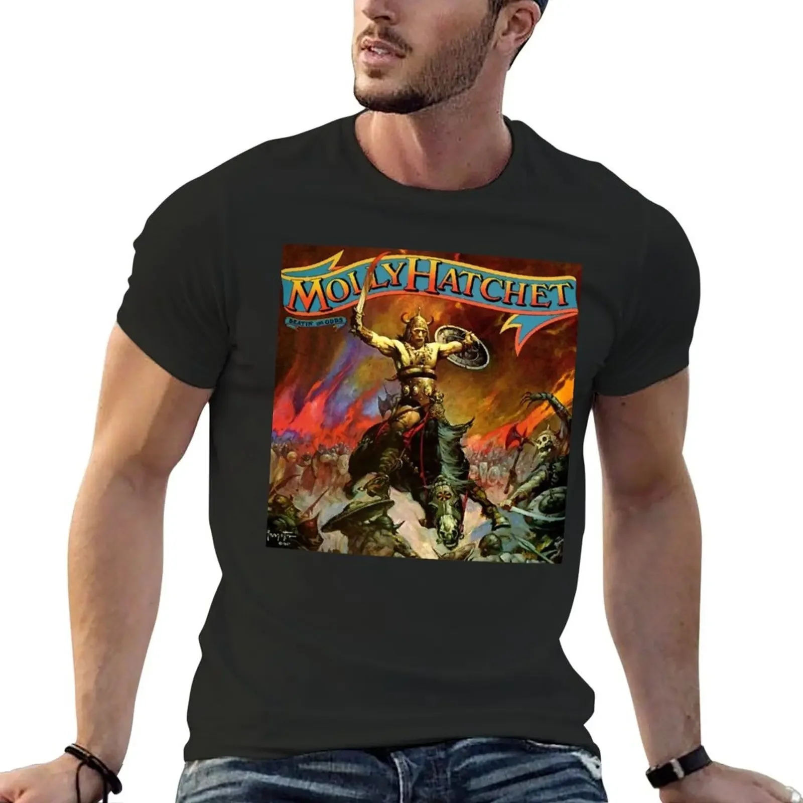 

Molly Hatchet T-Shirt anime tshirt shirts graphic tee shirts for men