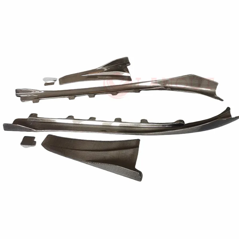 

2014-2019 for I8 Carbon Fiber Side Blade Skirts Spoiler Lip for I8