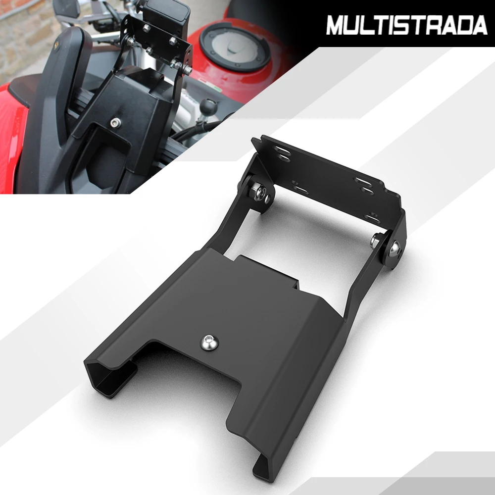 

GPS Phone Navigation Bracket USB Charging Support For Ducati Multistrada 1260/S/Enduro/Enduro Pro/Pikes Peak/D/Air/GT 2018-2021