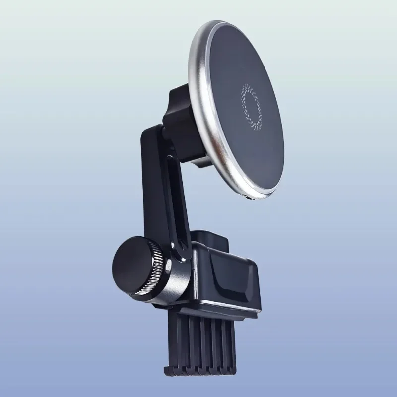 Per Tesla Model Y Supporto magnetico per telefono per auto Supporto di ricarica wireless Base per pannello MagSafe regolabile Accessori per auto Interni