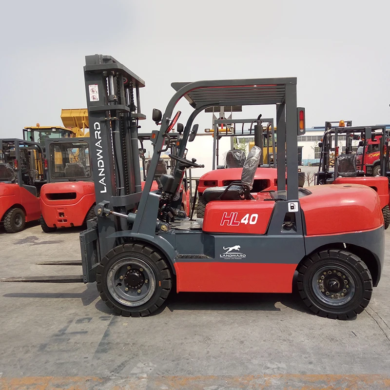 China Forklift Manufacturer 2.5 Ton Diesel Forklift Multifunctional Small Counterbalanced Warehouse Diesel Forklift Customized