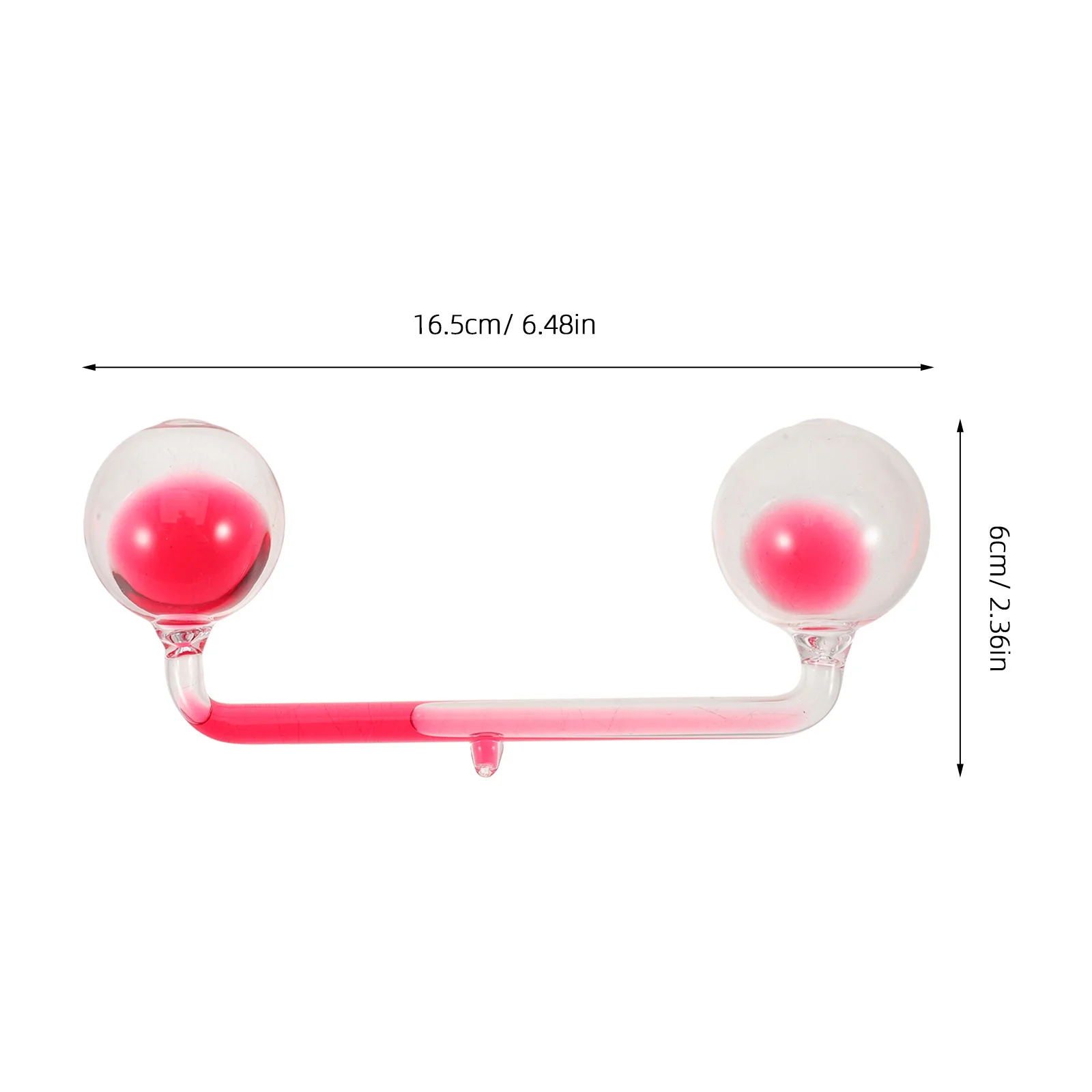 Experimento de física, ajuda de ensino, caldeira manual líquida colorida, ciências para decoração de mesa, ferramenta de experimento de vidro