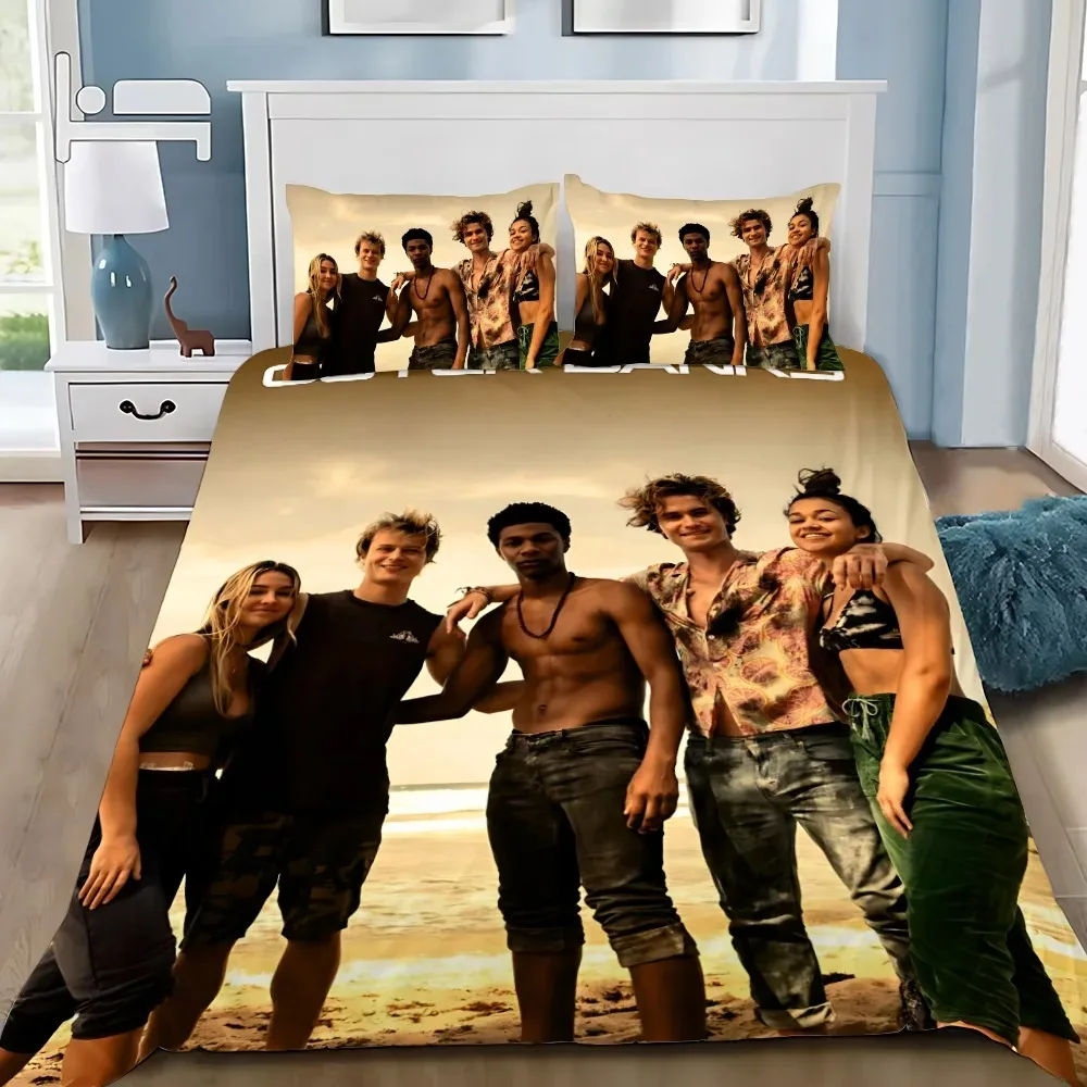 

Exquisite 3D TV Outer Banks Wallpaper JJ Maybank Rudy Digital Printing Bedding Set Duvet Cover Comforter Bed Girls Boys Gift