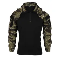 TRN Tactical Top Tiger Stripe Raid SP2 Combat Suit Spring and Autumn Shirt Thin