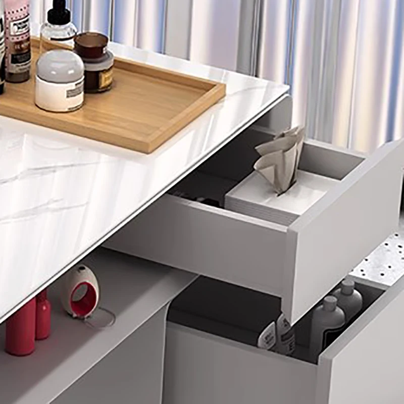 طاولة أظافر أوروبية بسيطة وحديثة وطاولة أظافر جمالية كلاسيكية فاخرة بتصميم أنيق وأثاث صالون إنجل موبليير