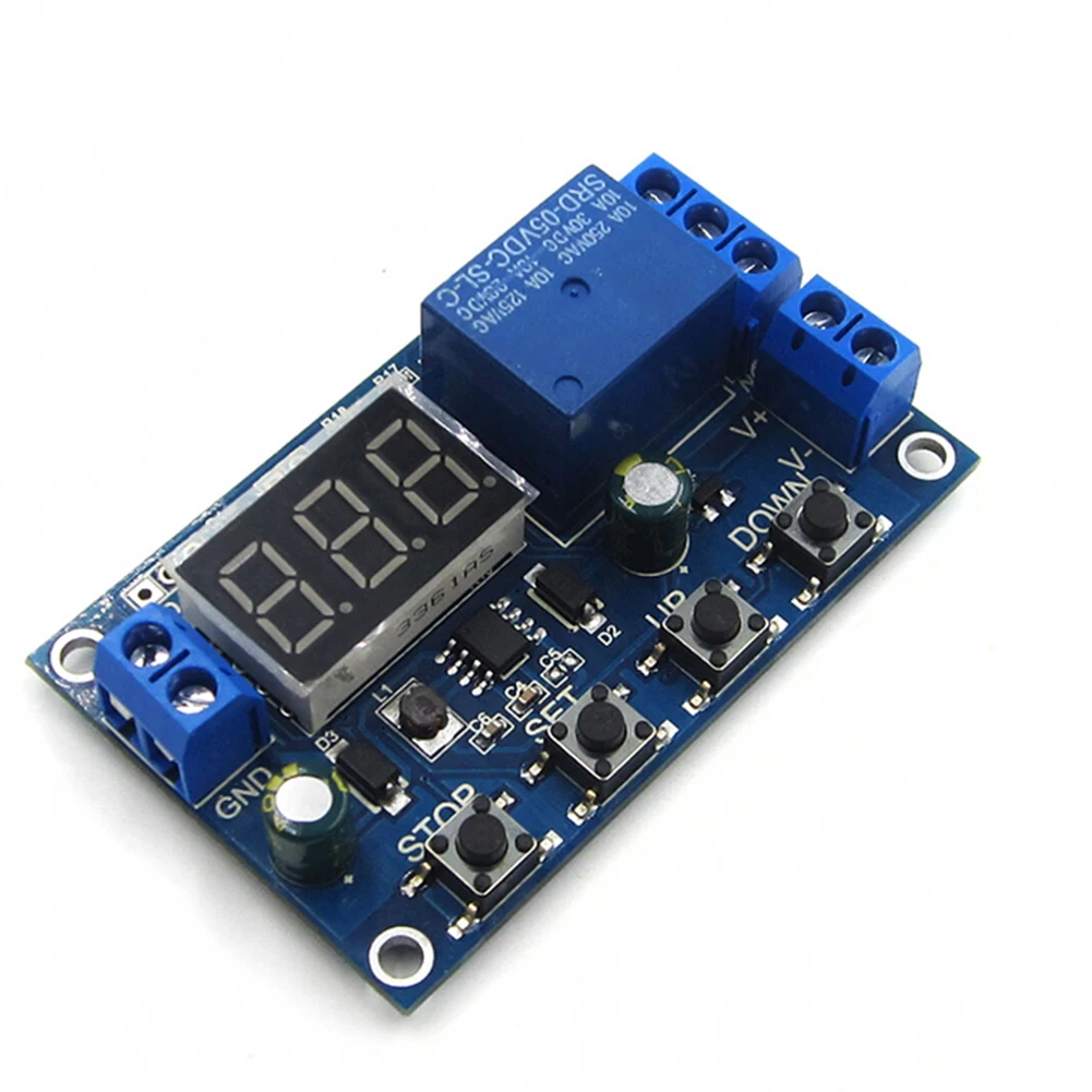 Robust Battery Charger Discharger Control Switch Module with Serial Communication and Undervoltage Overvoltage Protection