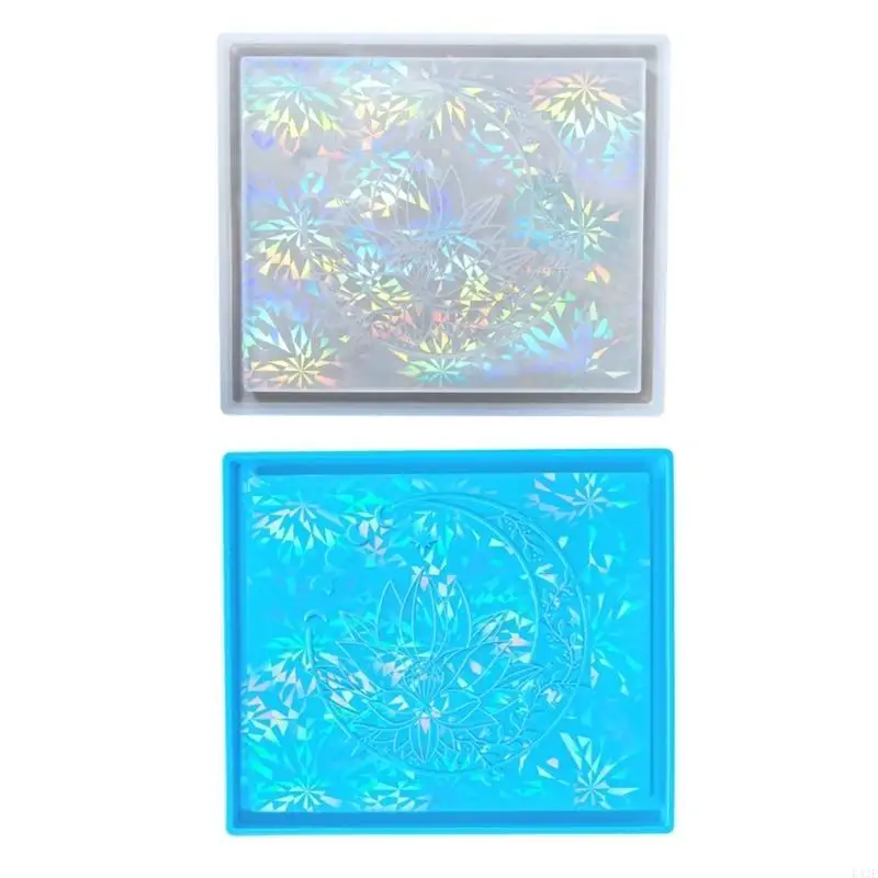 

K43F Distinctive Silicone Tray Mold Versatile Irrgular Tray Silicone Mold Storage Trays Container Making Resin Mould