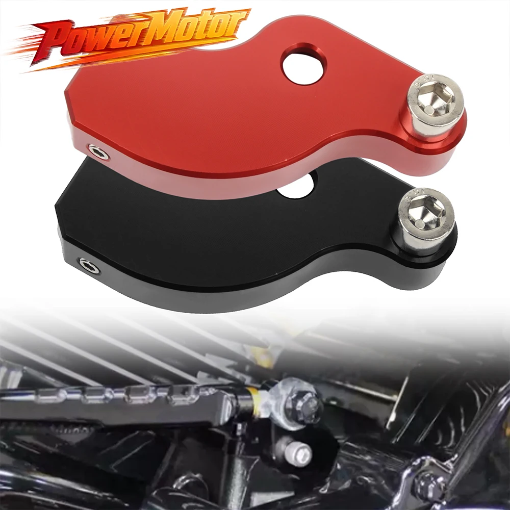 Motorrad-Schalthebel-Unterstützung für den Leerlaufgang, Schaltgestänge, CNC-gefertigt, für Harley Touring 2018 2025 Softail-Zubehör – Detail 1
