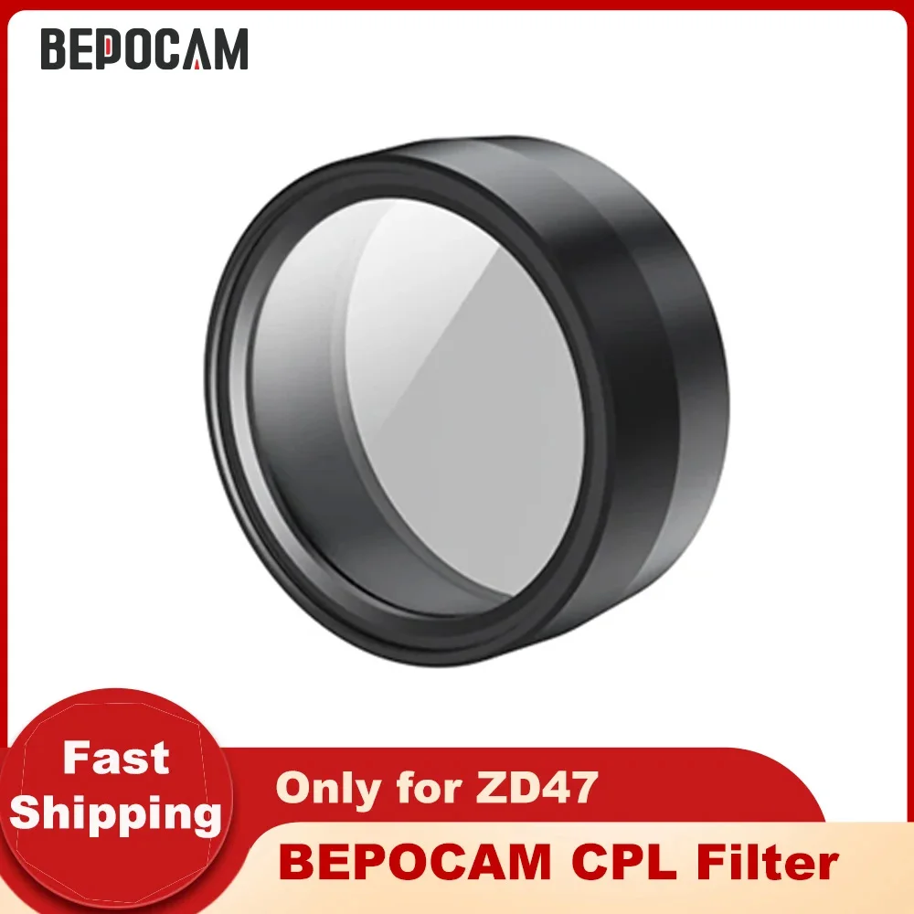 Original BEPOCAM CPL Filter Lens Circular Polarizing Filters Lens Cover Only for BEPOCAM Dash Cam BEPOCAM Car DVR ZD47 Front Cam