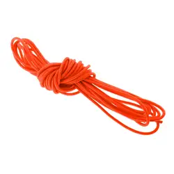 3mm x 5 Meters Orange Strong Elastic Bungee Rope Shock Cord Tie Down