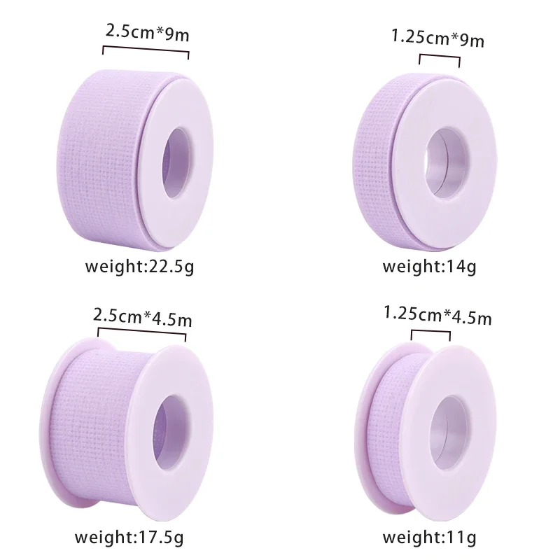 1 pz non tessuto microporoso gel di silicone nastro per ciglia traspirante sensibile resistente sotto il cuscinetto per gli occhi estensione delle ciglia strumenti per il trucco