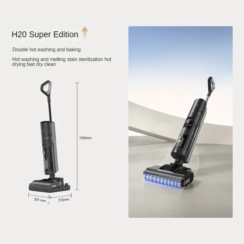 Dreame Hot Water Washing Machine Washing Mopping Vacuum One Sterilization Hot Air Drying Home Appliances 16000pa 100-240V