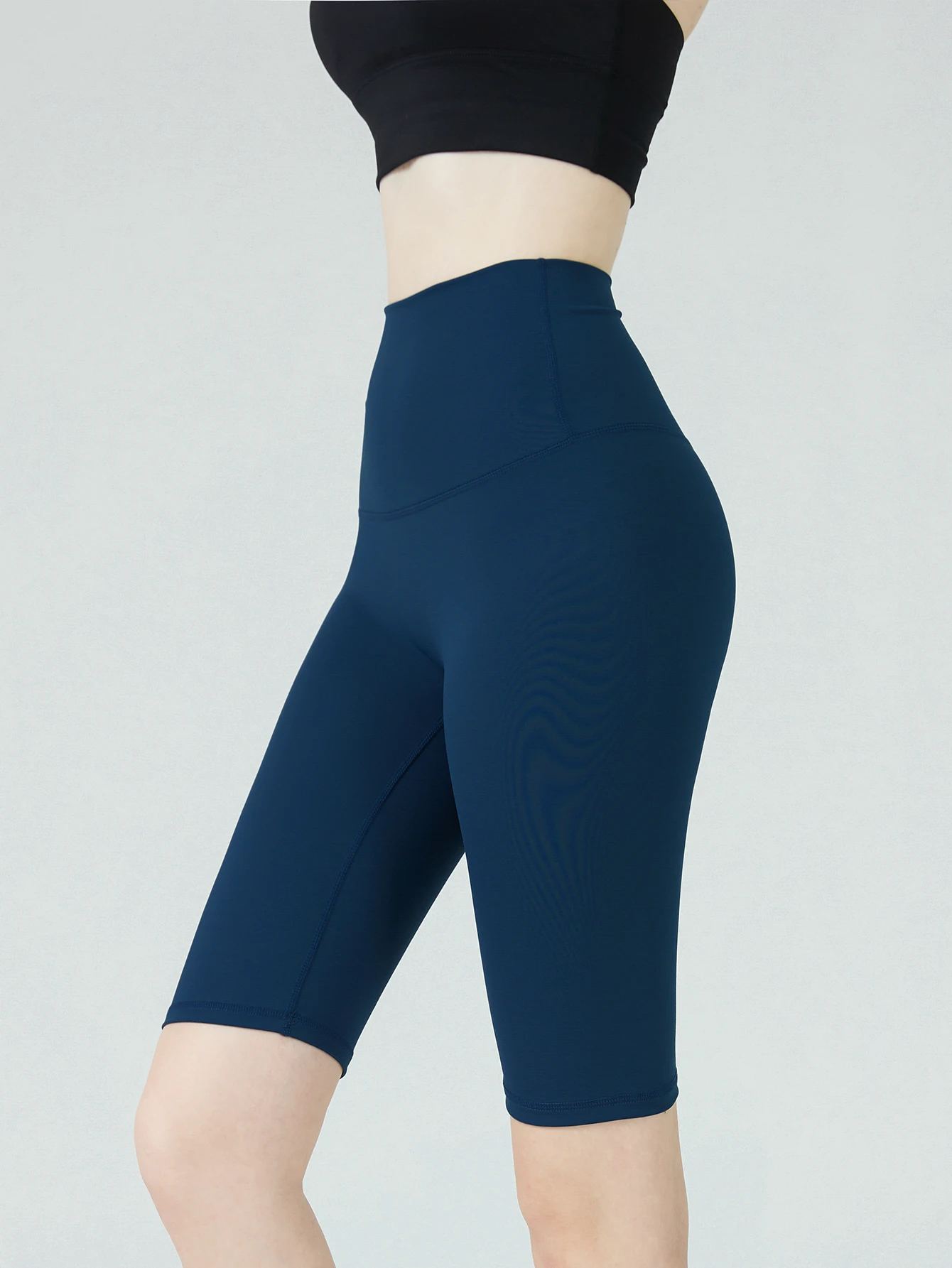 Women's High Waisted Biker Yoga Shorts No Awkward Lines Hip Lift Breathable Comfortable Running Workout Cycling Sports Shorts