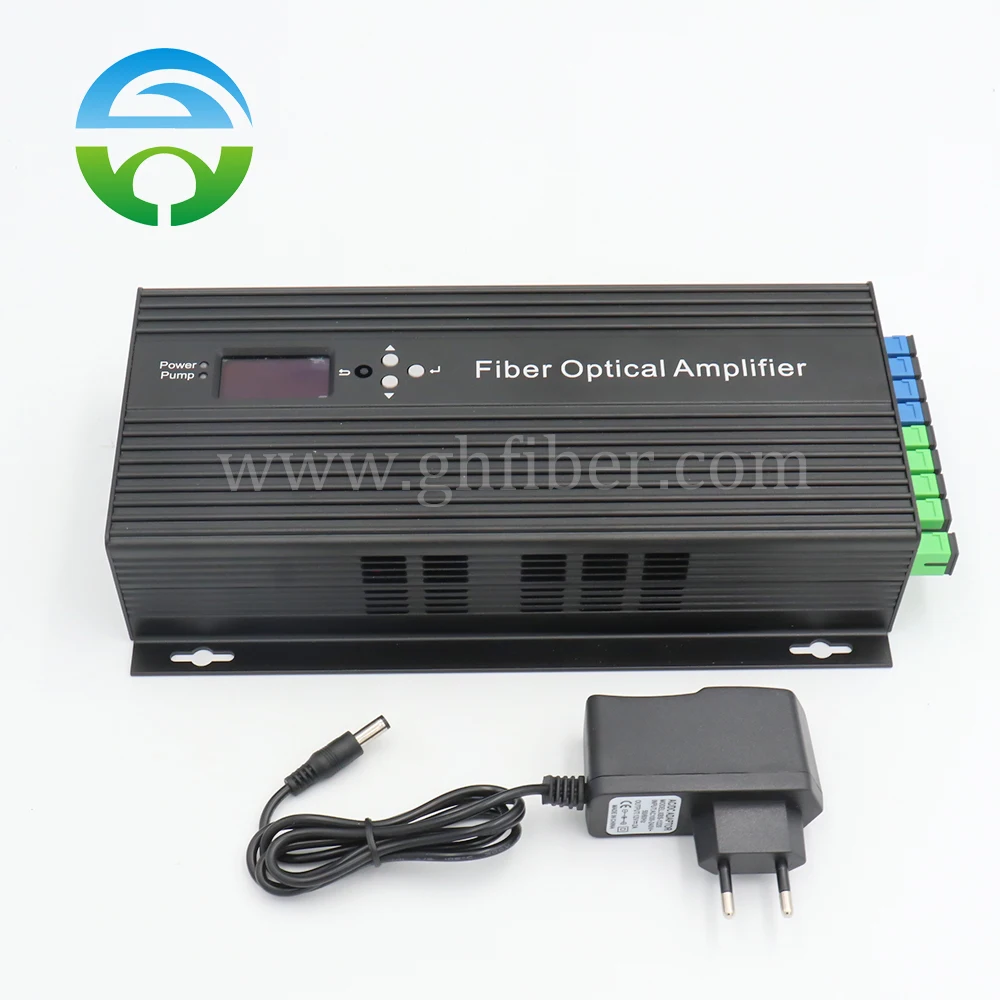 

Усилитель EDFA CATV 1550 нм, 4 выходных порта, WDM SC/APC, выходная мощность 16 дБм, 18 дБм, 20 дБм, 22 дБм, 23 дБм