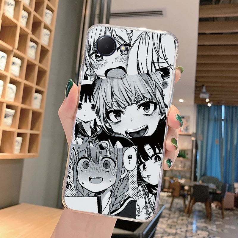 For Realme C30 C30S Case NARZO 50i Prime Phone Cover Japan Girls Cartoon Anime Coque Soft TPU Clear Fundas For OPPO Realme C30