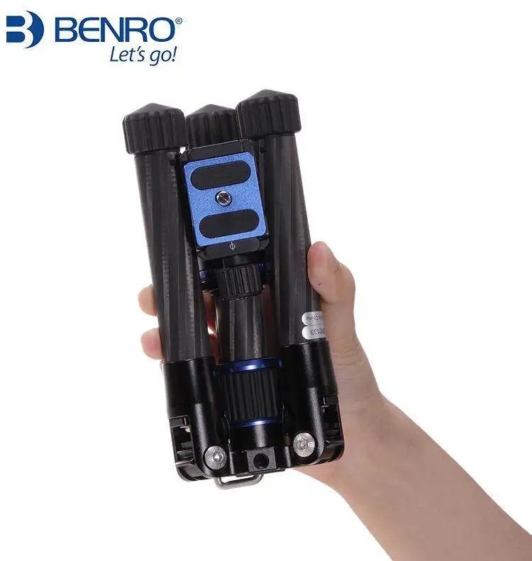 Benro sc08 Kit Mini Carbon Fibre Tripod + Ball Head + Phone holder