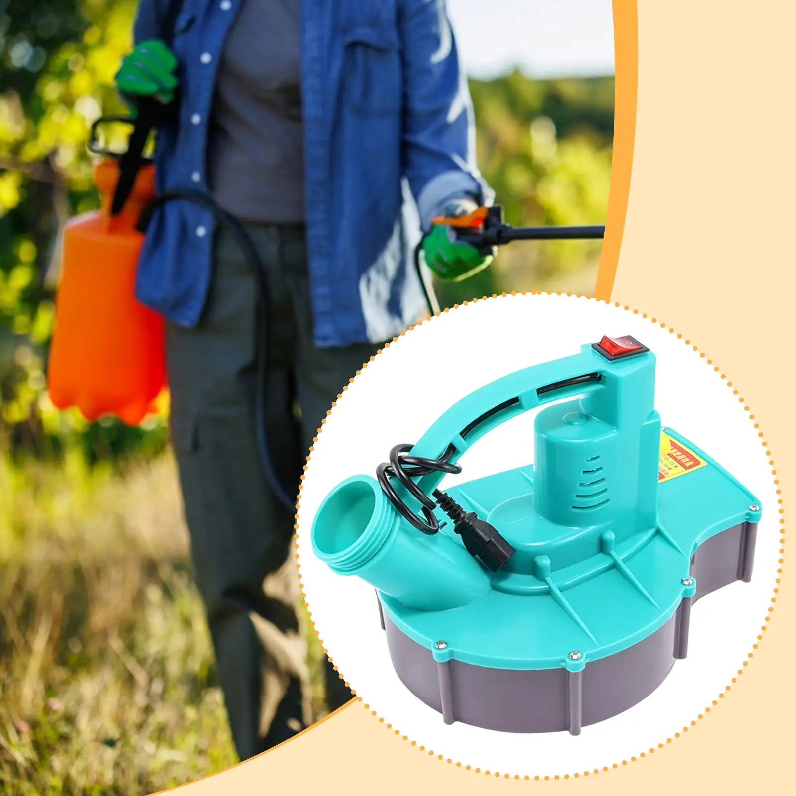 

Электрическая машина для внесения удобрений, легкий садовый инструмент, автоматическая сеялка для сельскохозяйственных работ