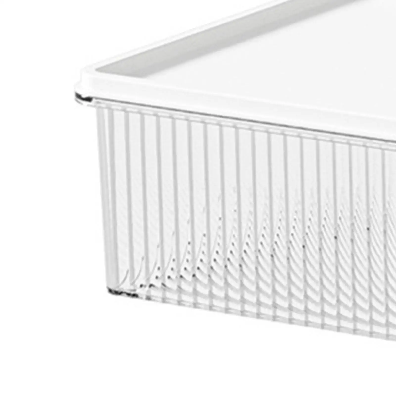 صندوق حفظ اللحوم سعة 4 لتر، صندوق تخزين الطعام مع غطاء منظم للثلاجة، صندوق حفظ اللحوم النضارة #5