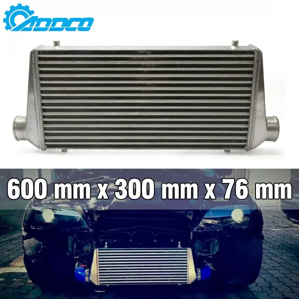 ADDCOS Intercooler for racings  car (600*300*76 mm) OD:63MM EPINT001M63